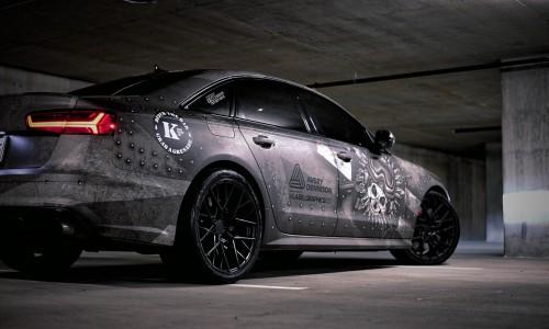 Audi S6 - TSW Sebring mesh - Matte zwarte velgen