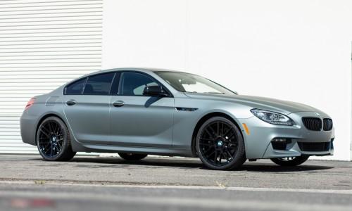 BMW 640i 6-Series Gran Coupe - TSW Mosport - Gloss black concave staggered velgen