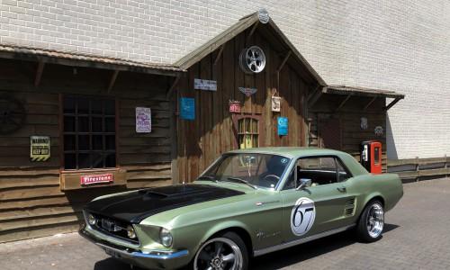 1967 Ford Mustang + American Racing VN215