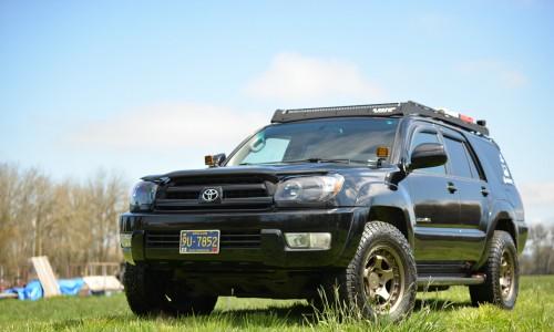 Toyota 4Runner - Black Rhino Bantam - bronze truck offroad wheels rims 17 inch