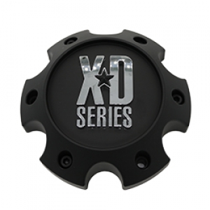 XD Series XDS CAP Matte Black 6x139.7 - Low Chrome bolt