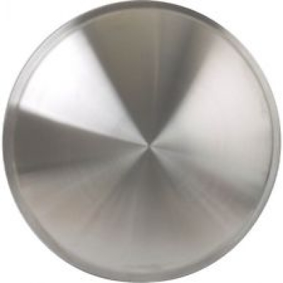 Brushed Stainless steel Moon Style hub cap 15inch