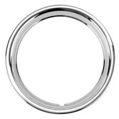 Trim Ring - 14" - Stainless steel Ribbed 1,5"