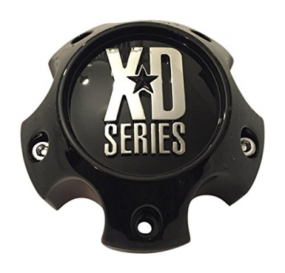 KMC XD Series 5 Lug Gloss Black Center Cap