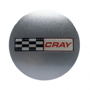 Cray silver centercap snap in