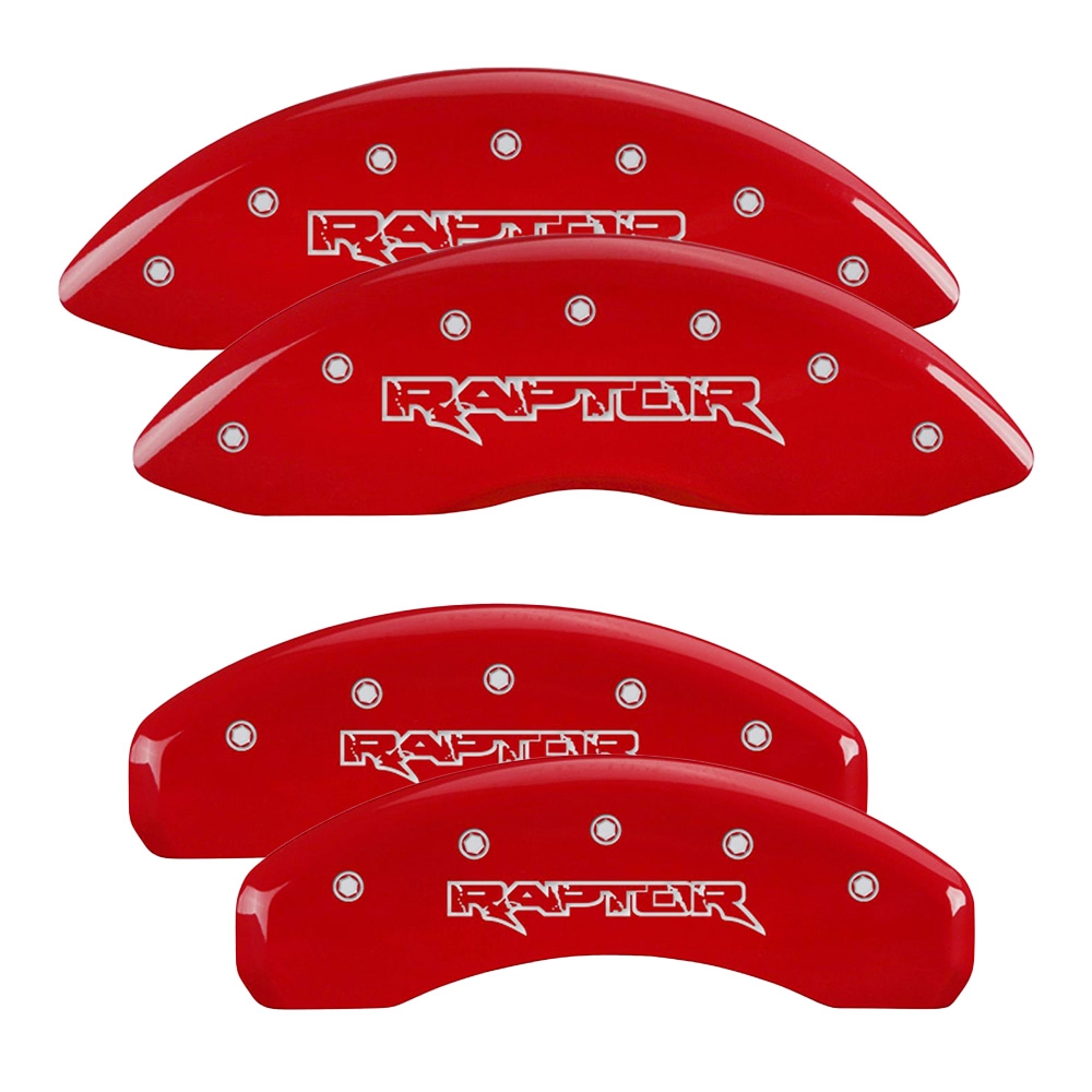 RED Raptor Caliper Covers for Ford F150